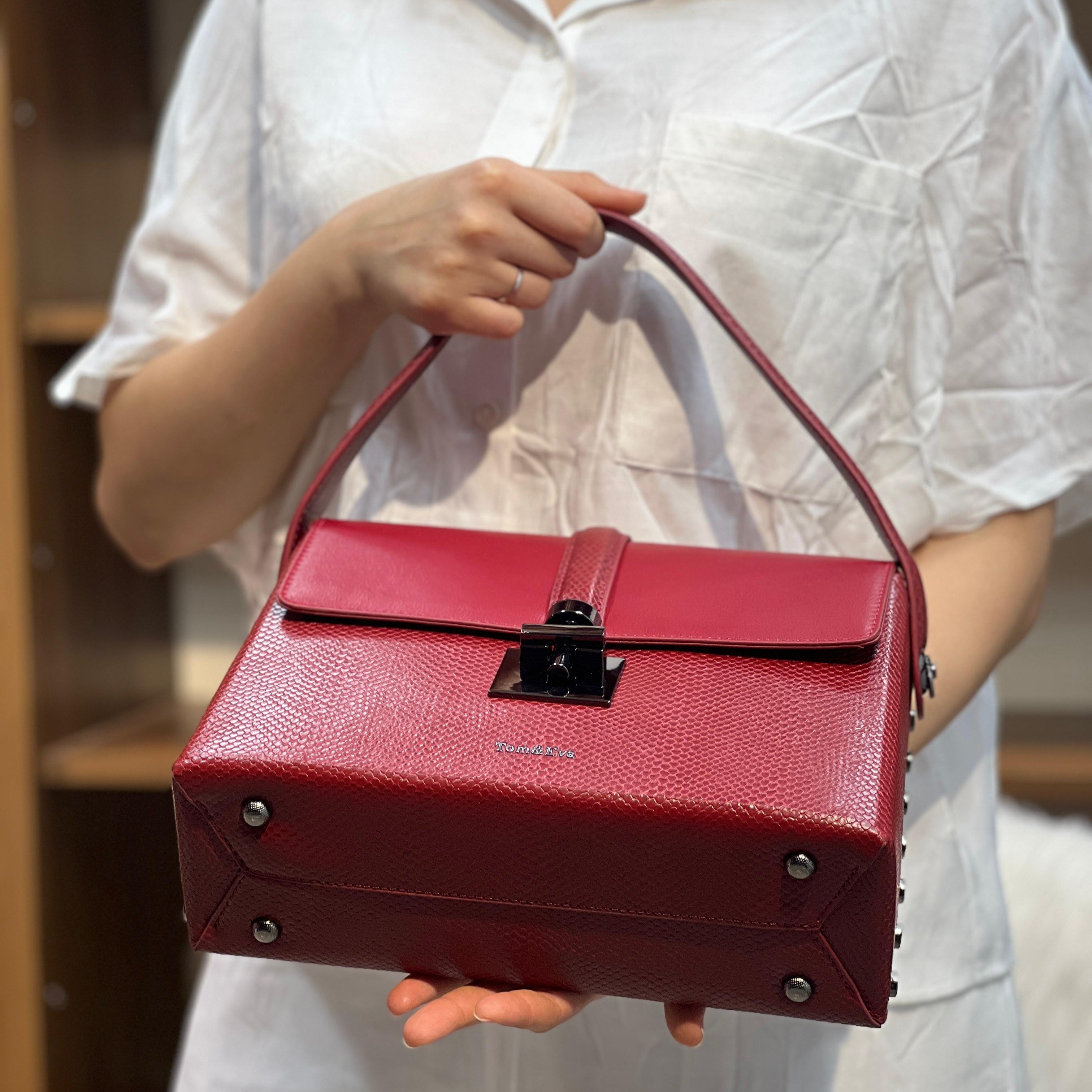 Simple À Détail En Métal Avec Poignée Sac À Bandoulière