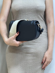 Sac À Bandoulière Tendance À Rabat De Couleur Unie