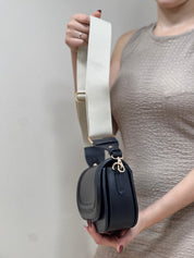 Sac À Bandoulière Tendance À Rabat De Couleur Unie