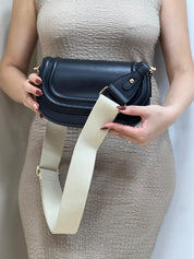 Sac À Bandoulière Tendance À Rabat De Couleur Unie