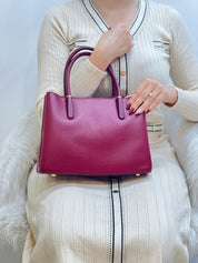 Medium Sac à Main Effet Cuir Grainé