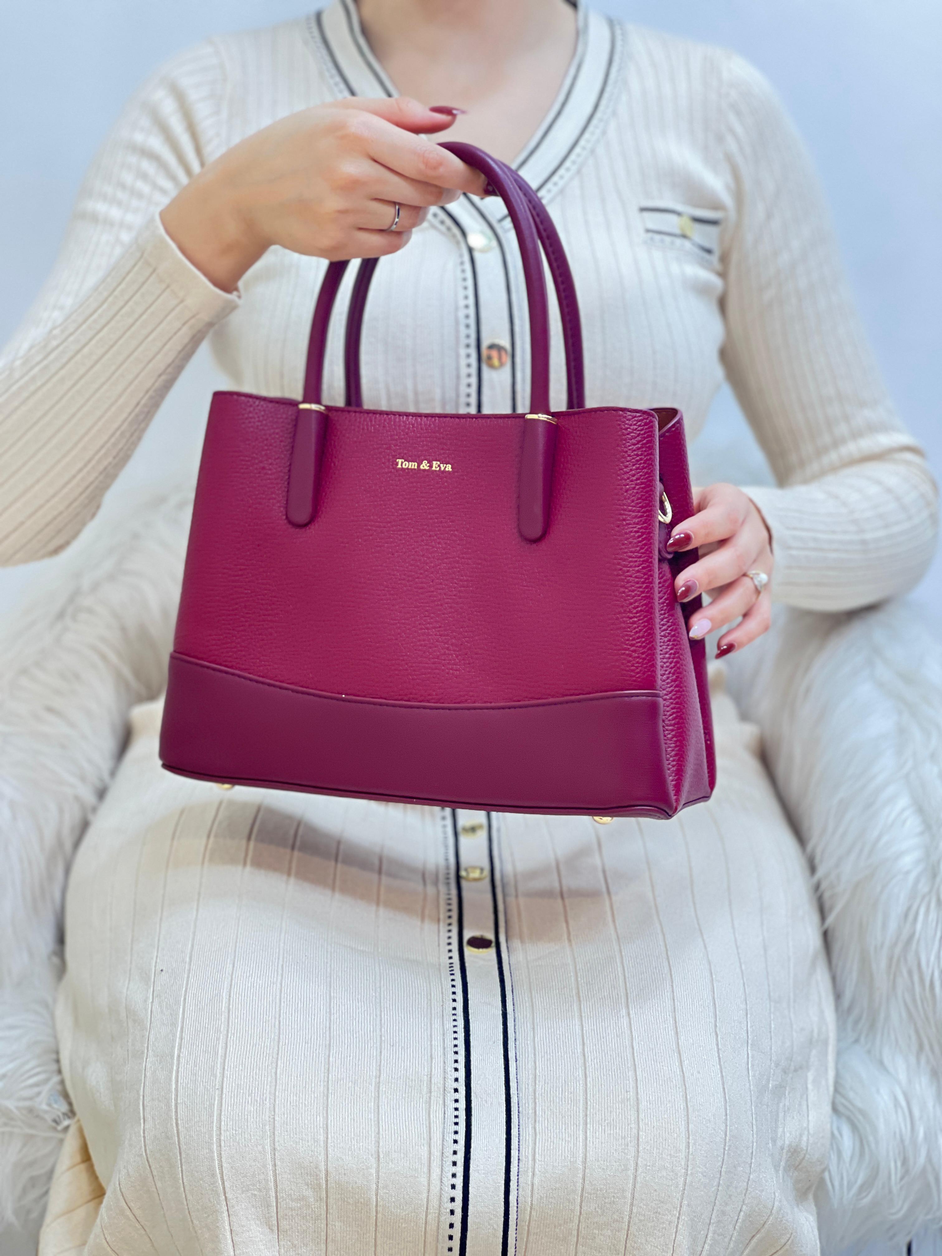 Medium Sac à Main Effet Cuir Grainé