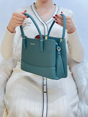 Medium Sac à Main Effet Cuir Grainé