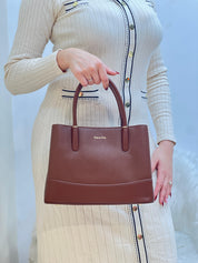 Medium Sac à Main Effet Cuir Grainé