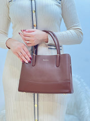 Medium Sac à Main Effet Cuir Grainé