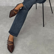 ballerines  à boucle