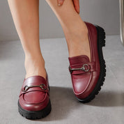 Mocassin femme élégant avec bijou