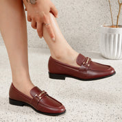 Mocassins Plates Glissantes