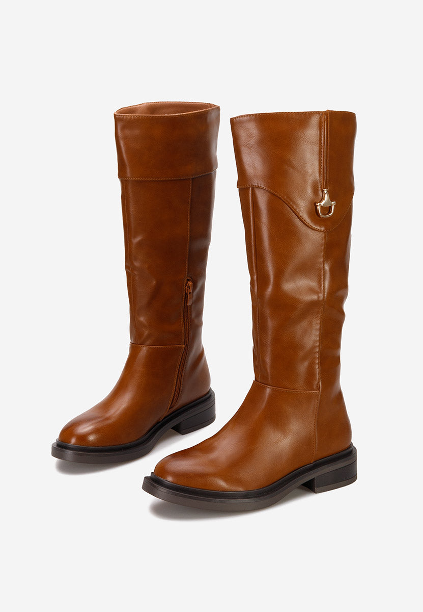 Bottes plates pour femmes