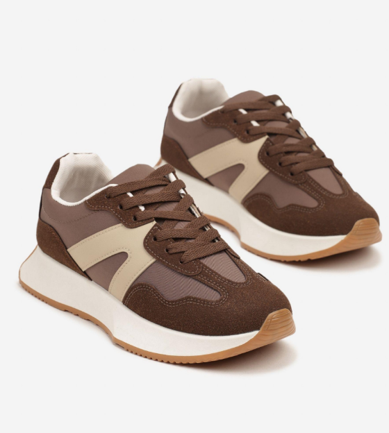 Baskets à lacets pour femmes