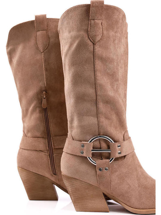 Demi Botte avec boucle en métal