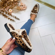 Babouche ouvertes à l'arrière