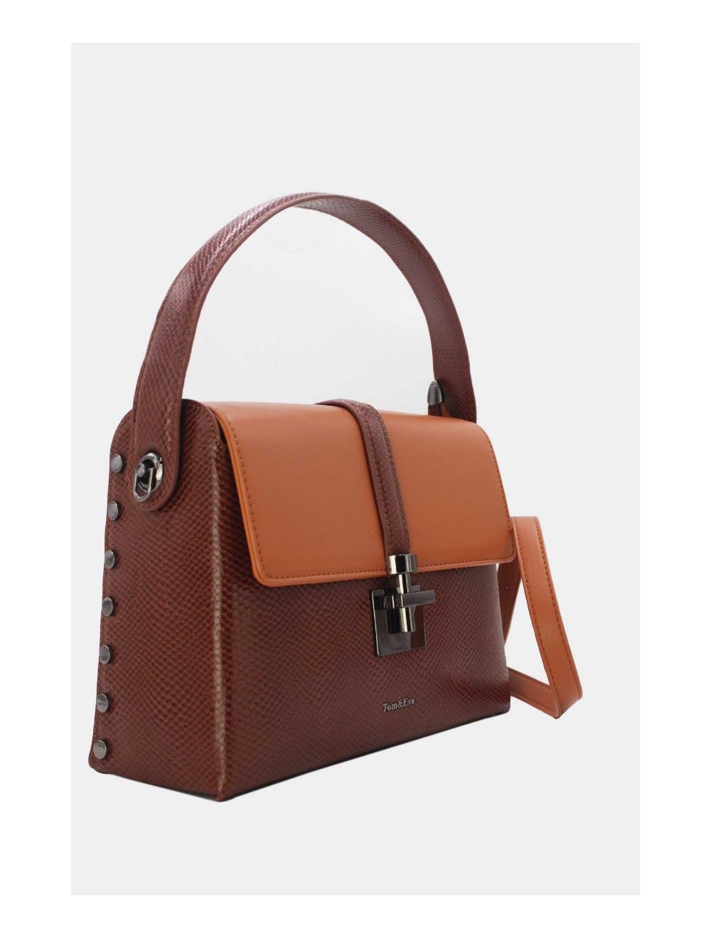 Simple À Détail En Métal Avec Poignée Sac À Bandoulière