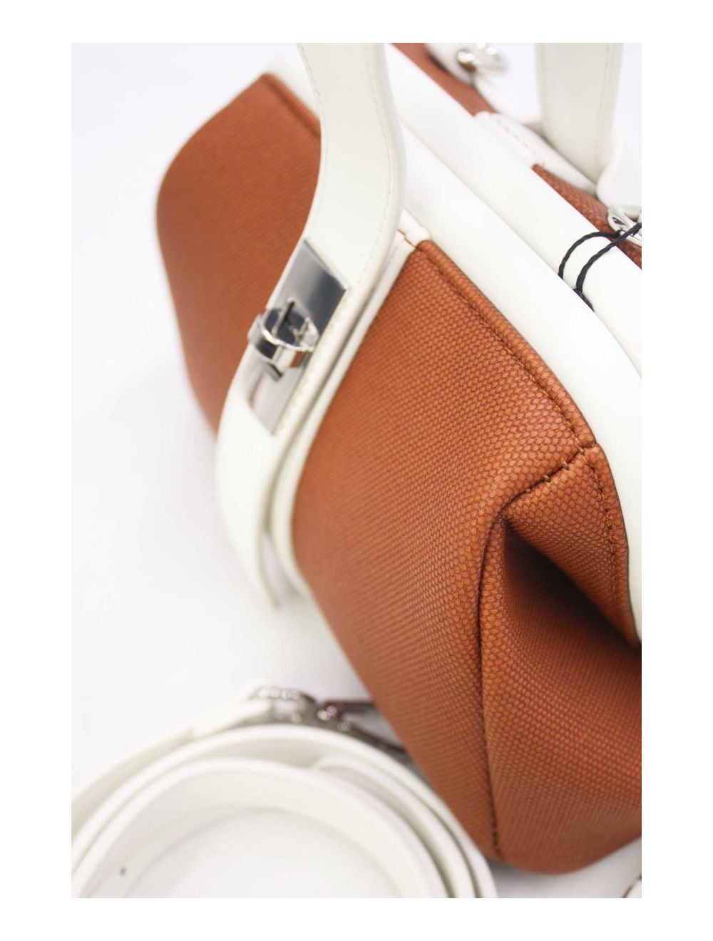 Petit sac à main effet tissu