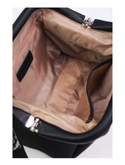 Petit sac à main effet tissu