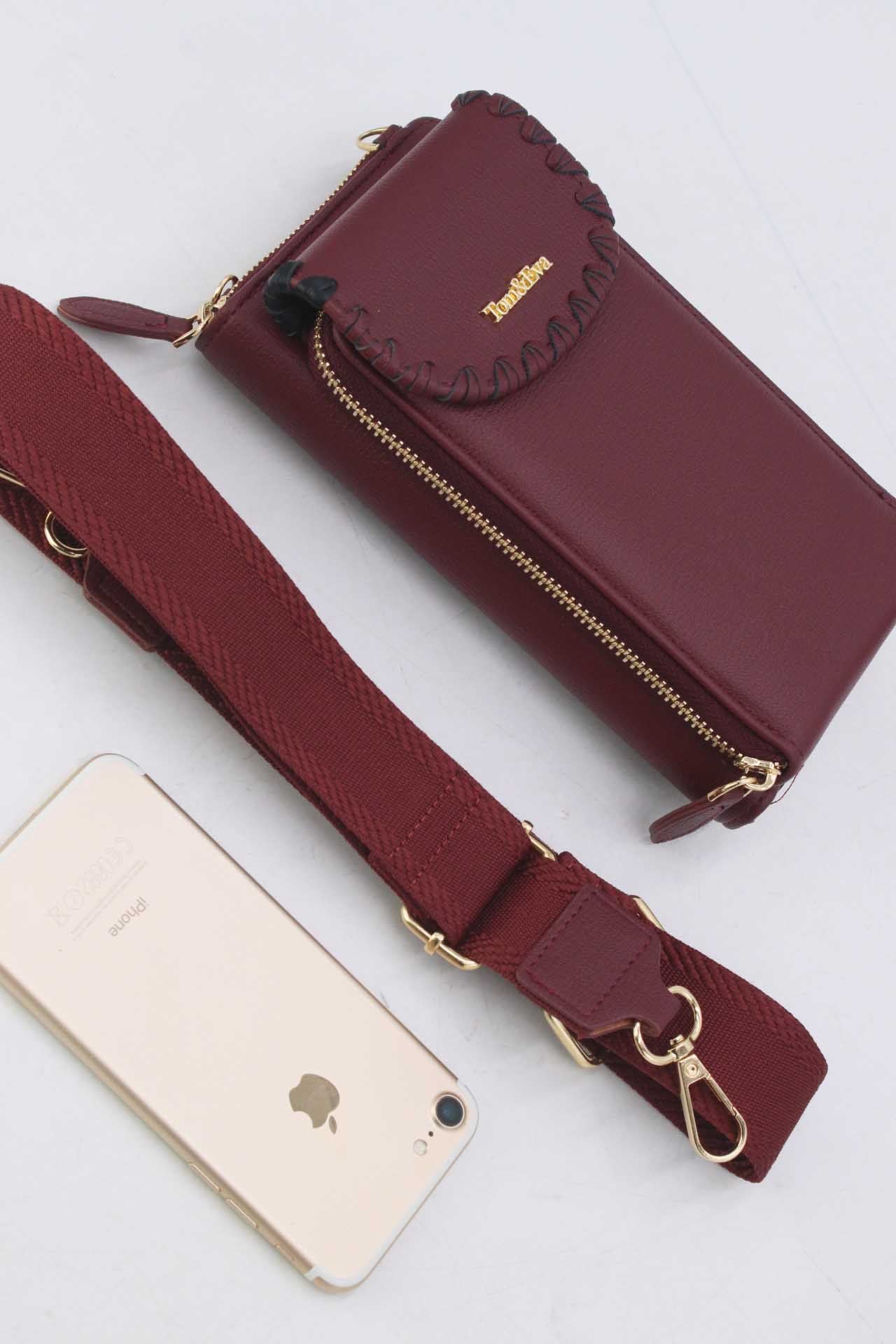 Pochette Téléphone Effet Grainé