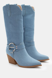 Demi Botte avec boucle en métal