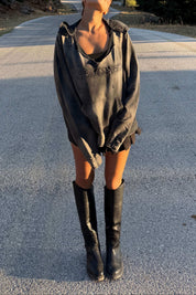 Bottes avec décoration en métal