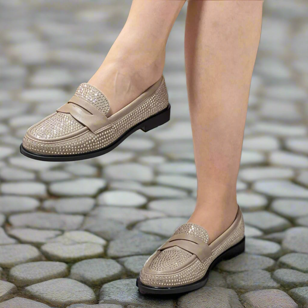 Mocassins Shiny Comfort Slip On, mode hiver