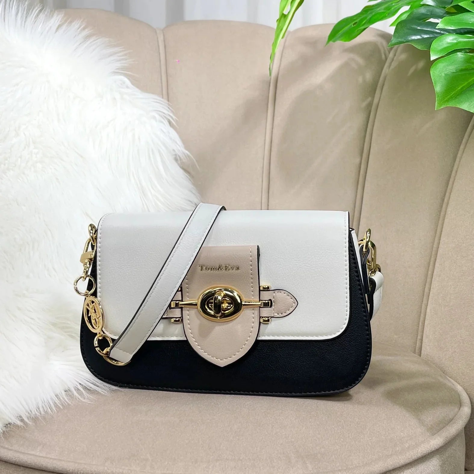 Sac à main en simili cuir