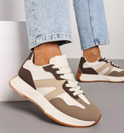 Baskets à lacets pour femmes