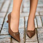 Escarpin à Talons Confortable