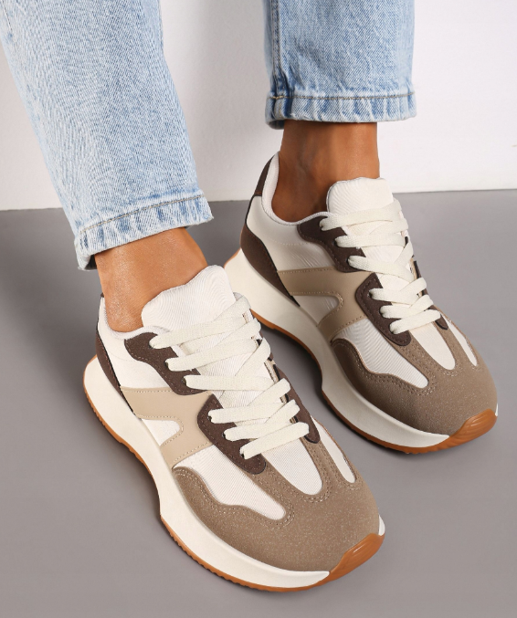 Baskets à lacets pour femmes